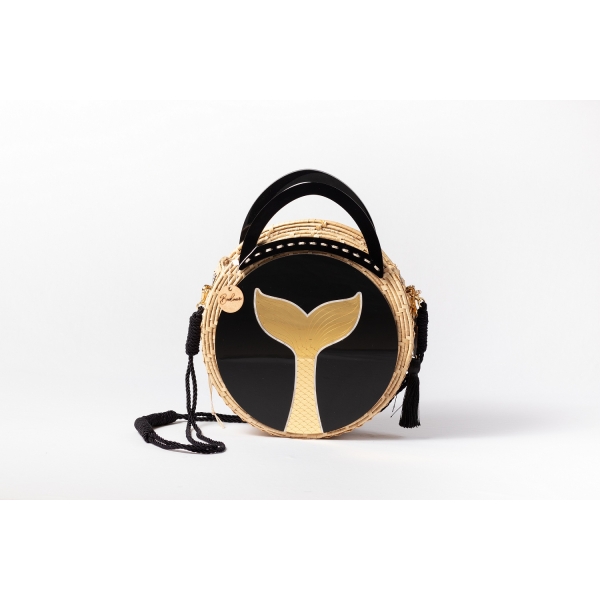 Bolsa Sophia - Olho grego - - Azul