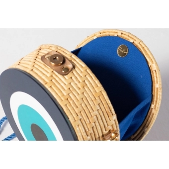 Bolsa de Palha Olho Grego - Redonda P