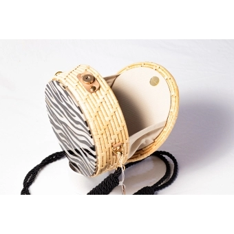 Bolsa de Palha Tigresa - Redonda P