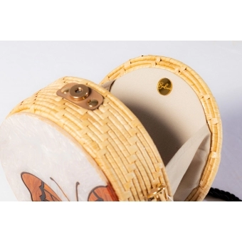 Bolsa de Palha Borboleta - Redonda P