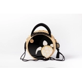 Bolsa Sophia - Tartaruga - Preto