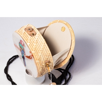 Bolsa de Palha Arara - Redonda P