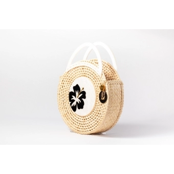 Bolsa de Palha Praia Flor
