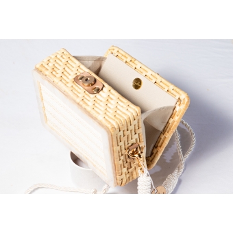 Bolsa Clutch Palha Indonésia