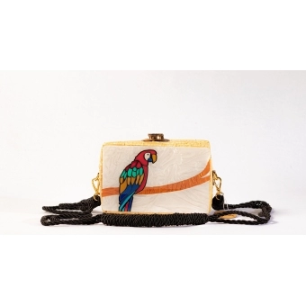 Bolsa Clutch Arara