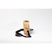 Bolsa Clutch Tartaruga - Madrepérola Claro com Preto