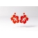 BRINCO FLOR G - Vermelho