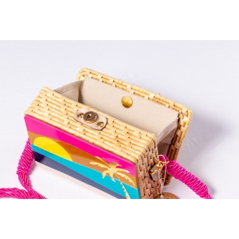 Bolsa Clutch Paisagem Tradicional