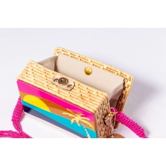 Bolsa Clutch Paisagem Tradicional