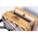 Bolsa Clutch Tigresa - Madrepérola Claro com preto