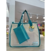Bolsa beach plástico - Verde