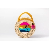 Bolsa de Palha Praia Paisagem - Tradicional