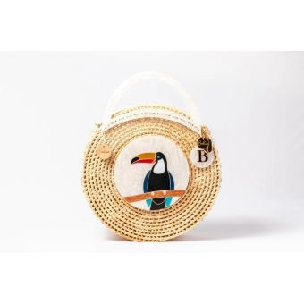 Bolsa de Palha Praia Tucano