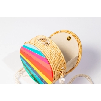 Bolsa de Palha Collors - Redonda P