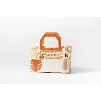 Bolsa de Palha Praia - Quadrada