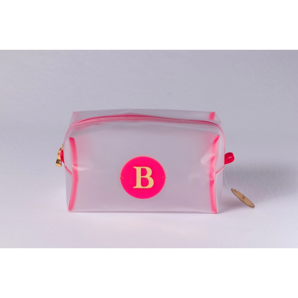 Necessaire Fosca - Pink transparente fosca