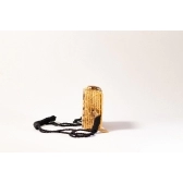Bolsa Clutch Tigresa - Madrepérola Claro com preto