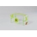 Necessaire Transparente - Verde