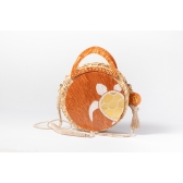 Bolsa Sophia - Tartaruga - Madrepérola marrom com claro