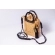 Bolsa de Palha Brisa - Preta com a Palha Escura
