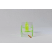 Necessaire Transparente - Verde