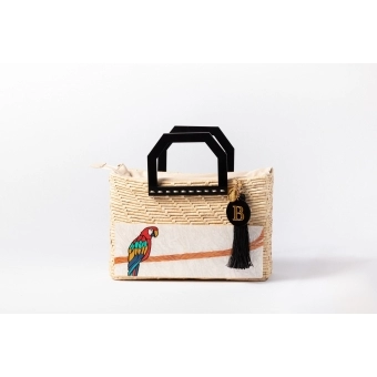 Bolsa de Palha Praia - Quadrada