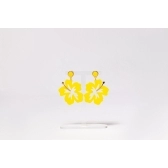 BRINCO FLOR - M - Amarelo