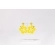 BRINCO FLOR - M - Amarelo