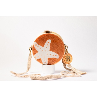 Bolsa de Palha Estrela do Mar - Redonda P