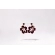 BRINCO FLOR - M - Vinho