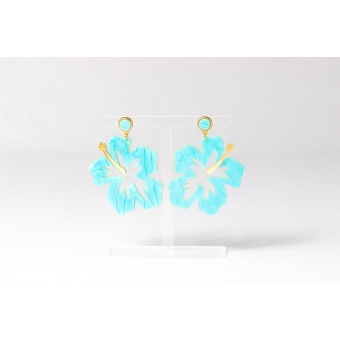 Brinco Flor G - Madrepérola