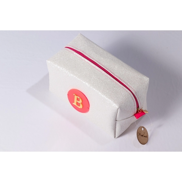 Necessaires de Luxo - Branca com pink