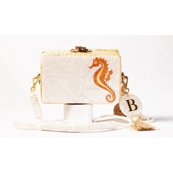 Bolsa Clutch Cavalo Marinho
