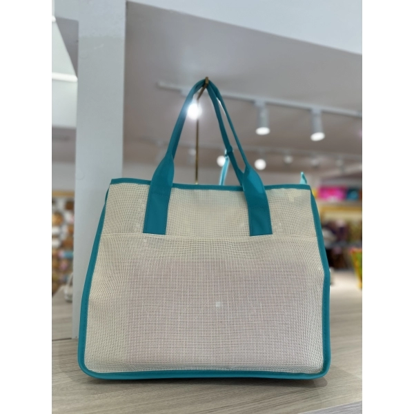 Bolsa beach plástico - Verde