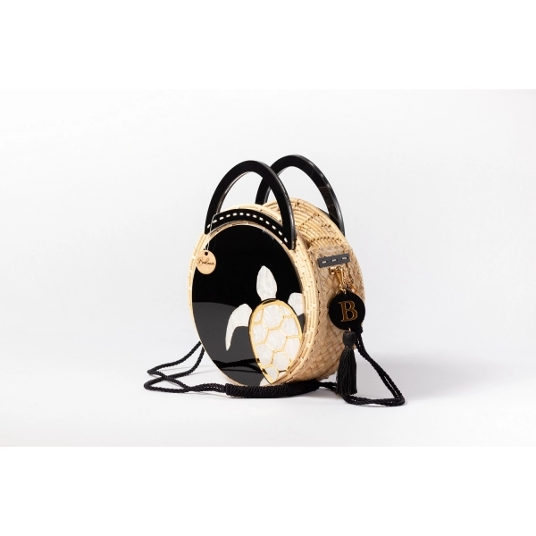 Bolsa Sophia - Tartaruga - Preto