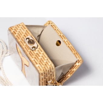 Bolsa Clutch Rabo de Sereia