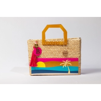 Bolsa de Palha Praia - Quadrada