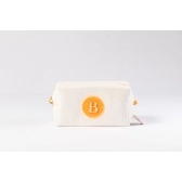 Necessaires de Luxo - Branca com Laranja