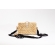 Bolsa Clutch Tigresa - Madrepérola Marrom com preto