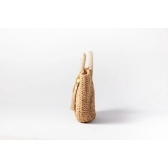 Bolsa de Palha G - Bege