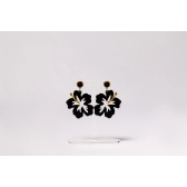 BRINCO FLOR - M - Preto
