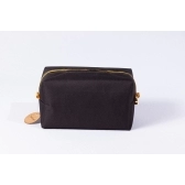 Necessaires Napa - Preta com zíper dourado