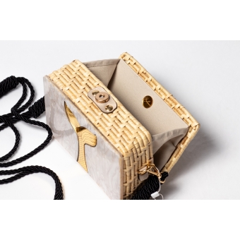 Bolsa Clutch Rabo de Sereia