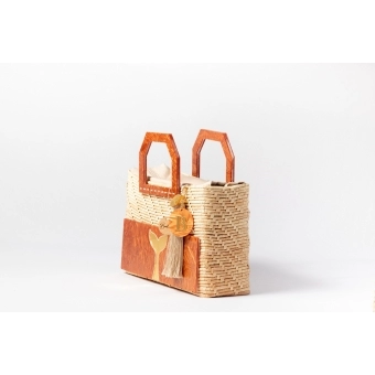 Bolsa de Palha Praia - Quadrada