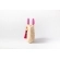 Bolsa de Palha G - Pink com a Palha Clara