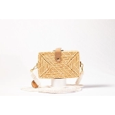 Bolsa Clutch Tartaruga - Madrepérola Claro com Marrom