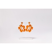 BRINCO FLOR - M - Madrepérola - Madrepérola marrom