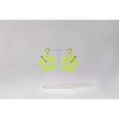BRINCO FLOR - M - Verde neon