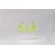 BRINCO FLOR - M - Verde neon