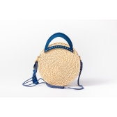 Bolsa Sophia - Olho grego - - Azul